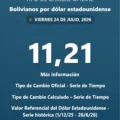 El dólar oficial sigue escalando en Bolivia: estos son los nuevos valores